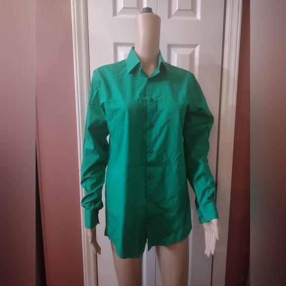 jf j.ferrar Other - J Ferrari Slim fit men's button up shirt size small 14-14.5 neck 32/33